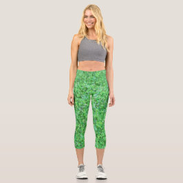 Unieke hoge taille yoga capri's