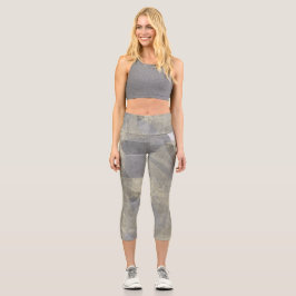 Unieke hoge taille yoga capri's