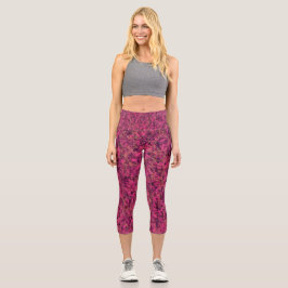 Unieke hoge taille yoga capri's