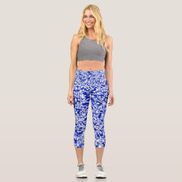 Unieke hoge yoga capribroeken