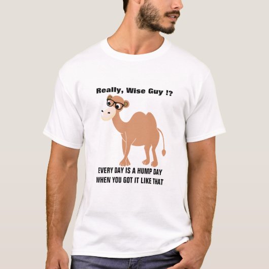 Unieke Hump Day Memories T-Shirt | Funny Woensdag (Voorkant)