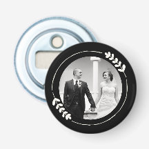 Unieke huwelijksgunst aangepast fotoflessenopener