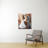 Unieke Huwelijksherinneringstapijt met Aangepaste  Wandkleed (In situ)