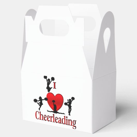 Unieke I Heart Cheerlead Bedankdoosjes (Geopend)