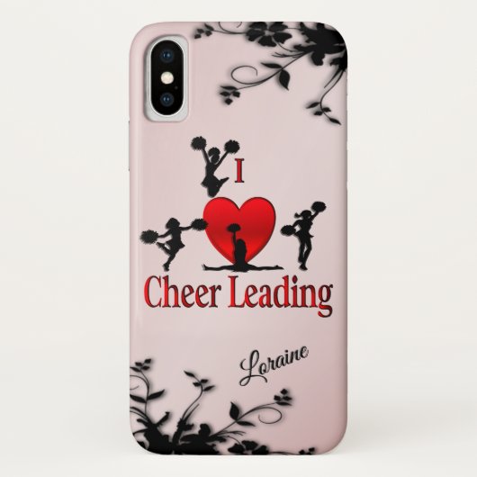Unieke I Heart Cheerlead Case-Mate iPhone Case (Achterkant)