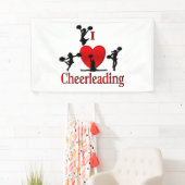 Unieke I Heart Cheerlead Spandoek (Insitu)