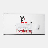 Unieke ik hou van cheerleading bureaumat (Keyboard & Muis)