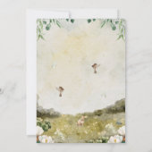 Unieke Illustratie Huwelijksuitnodiging voor het P Kaart (Achterkant)