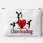 Unieke in hart cheerleading persoonlijke naam etui (Achterkant)
