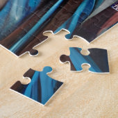 Unieke inheemse Amerikaanse krijger Legpuzzel (Zijkant)