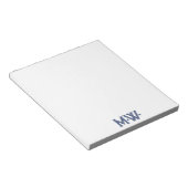 Unieke Initialen voor typografie Notitieblok (Schuin)