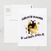 Unieke, inspirerend briefkaarten (Voorkant / Achterkant)