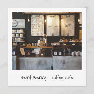 Unieke Instant Photo Restaurant Store Openen Kaart