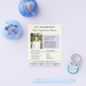 Unieke introductie van onroerend goed flyer (Enkel)