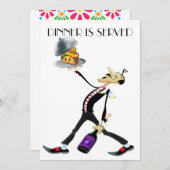 Unieke inwendige/Gathering Versie 2 Uitnodiging (Voorkant / Achterkant)