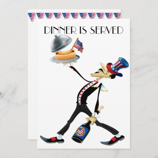 Unieke inwendige/verzamelaarsversie 3-uitnodiging kaart (Voorkant / Achterkant)