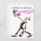 Unieke inwendige/verzamelaarsversie 5-uitnodiging kaart (Voorkant)