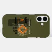 Unieke Jachtjager Cargo Graphic Gift Gear Case-Mate iPhone Case (Achterkant (horizontaal))