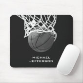 Unieke Jouw naam voor Basketball Artwork Muismat (Met muis)
