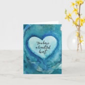 Unieke Kaart van de oorspronkelijke Waterverf (Gele Bloem)