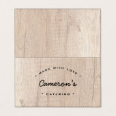  unieke kaassoorten visitekaartje (Buitenkant ongevouwen)