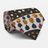 Unieke Kaleidoscoop Elegantie Das (Opgerold)
