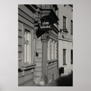 Unieke kapperszaak poster