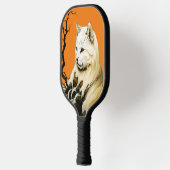 Unieke kat-geïnspireerde bergfonteinverrukking pickleball paddle (Links)