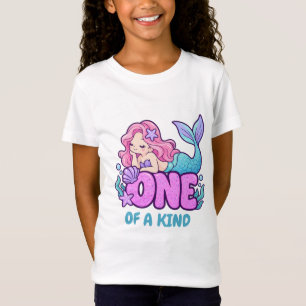 Unieke Kawaii Kinderen Fantasie Meermin T-shirt