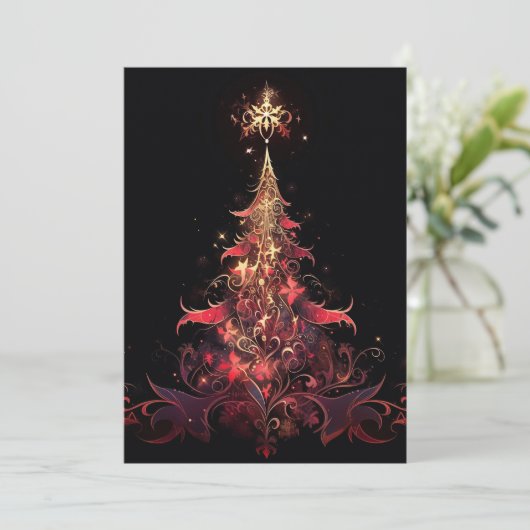 Unieke Kerst Kaarten - Aangepaste Kerst Kaarten (Staand voorkant)