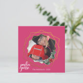 Unieke Kerst 🎄 Parka Posse Feestelijke Kaart (Staand voorkant)