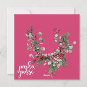 Unieke Kerst 🎄 Parka Posse Feestelijke Kaart (Achterkant)