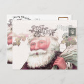 Unieke Kerst Santa  Post Kaart (Voorkant / Achterkant)