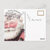 Unieke Kerst Santa  Post Kaart (Achterkant)