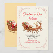 Unieke Kerst Uitnodiging Ontwerpen – Creatief  (Voorkant / Achterkant)