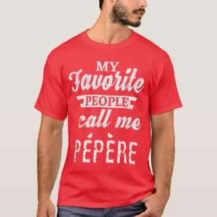 Unieke Kerst Verjaardag Pepre Frans Opa gif T-shirt