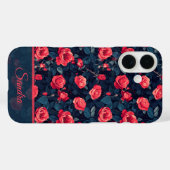 Unieke Kerstcadeau Roos Naam Case-Mate iPhone Case (Achterkant (horizontaal))