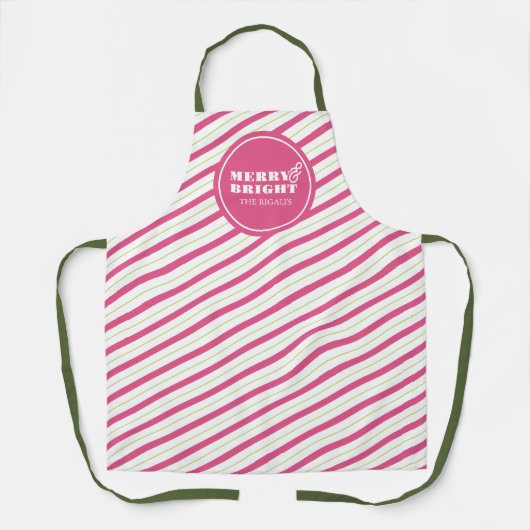 Unieke kerstcadeaus keuken schort (Voorkant)