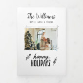 Unieke Kerstfoto Collage Vakantie Kaart (Cover)