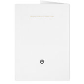 Unieke  kerstkaart op fietskerstkaart (Achterkant)