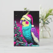 Unieke kerstkaarten feestdagenkaart (Staand voorkant)