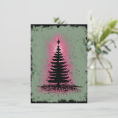 Unieke kerstkaarten feestdagenkaart (Staand voorkant)