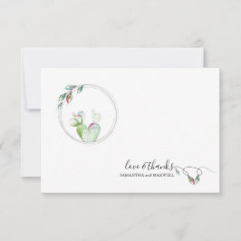 Unieke Kerstmis Dankkaart Notitiekaartje