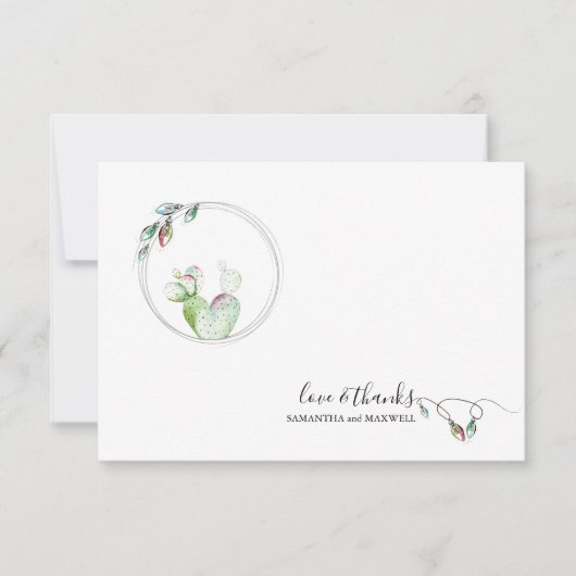 Unieke Kerstmis Dankkaart Notitiekaartje (Voorkant)