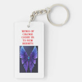 UNIEKE KEYRING ONTWERPEN SLEUTELHANGER (achterkant)