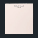 Unieke, klassieke Eenvoudige professionele Notitieblok<br><div class="desc">Eenvoudige bewerkingsprogramma's. Verschillende Types en Grootten, de Keuzen van de Kleur en van de Doopvont.</div>