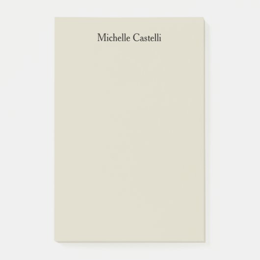 Unieke, klassieke Eenvoudige professionele Post-it® Notes (Voorkant)