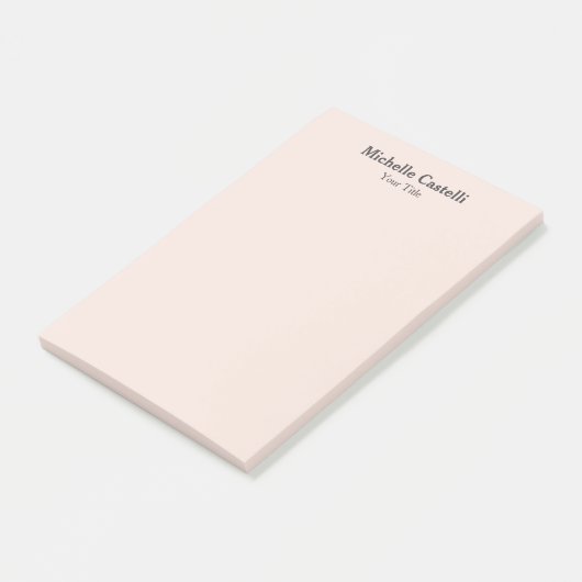 Unieke, klassieke Eenvoudige professionele Post-it® Notes (Schuin)