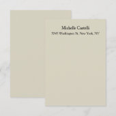 Unieke, klassieke Eenvoudige professionele RSVP Kaartje (Voorkant / Achterkant)