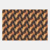 Unieke klassieke spooky Halloween spookbos Inpakpapier Vel (Voorkant)